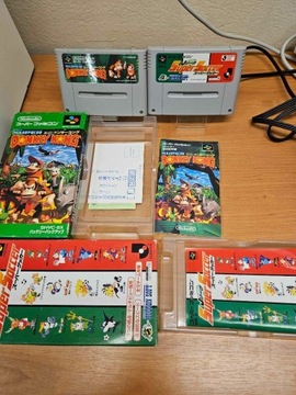 Super Famicom Donkey Kong J.League Super Soccer