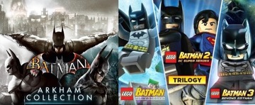 Batman Arkham Trilogy + Lego Batman Trilogy