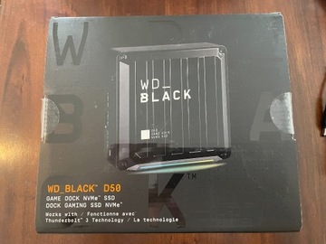 STACJA DOKUJĄCA WD_BLACK D50 GAMEDOCK NVMe SSD 0TB