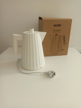 Czajnik elektryczny retro vintage Alessi Plisse 1L