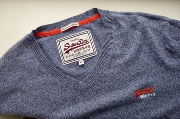 sweter kaszmirowy SUPERDRY Premium Cashmere r. L