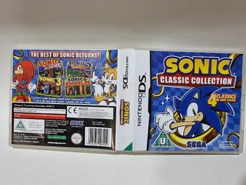 Pudełko gry Nintendo DS Sonic