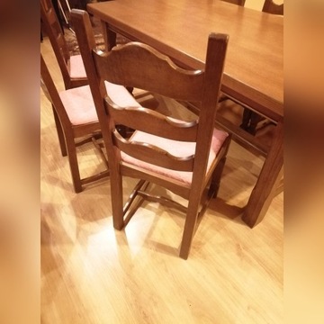 Stół +6 krzeseł 