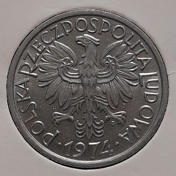 2 złote 1974 r. St.(-1)