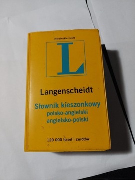 Langenscheidt. Słownik kieszonkowy Angielski.