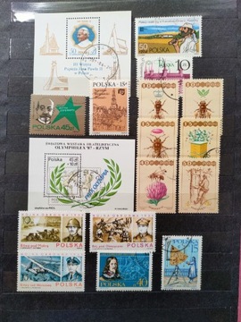 1987 rok zestaw znaczków pocztowych 
