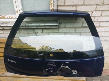 Klapa bagażnika opel corsa c