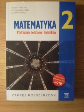 Matematyka. Podręcznik. Klasa 1. Zakres rozszerzon