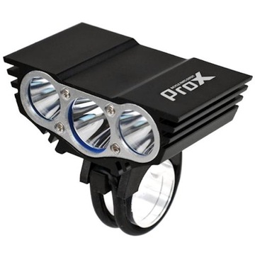 Lampa rowerowa przód 2000 lm LED PROX TRIPLE 3 LED