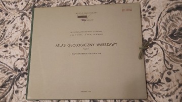 ATLAS GEOLOGICZNY WARSZAWY Mapy i przekroje 