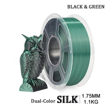 Filament Dual Color Silk PLA+ Sunlu/Jayo 1.1kg