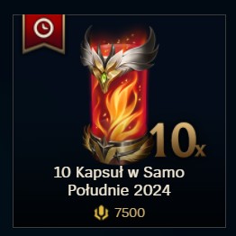 10 KAPSUŁ W SAMO POŁUDNIE 7K+ RP League of Legends