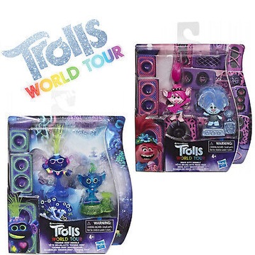 TROLLS Trole World Tour Figurki Techno reef Hasbro