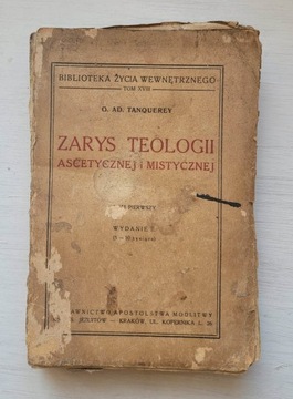 Zarys teologii ascetycznej... T 1 Tanquerey 1949