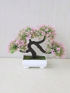 Sztuczne Drzewko Bonsai - Różowe