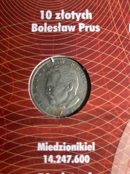 PRL 10 zł1983r Bolesław Prus