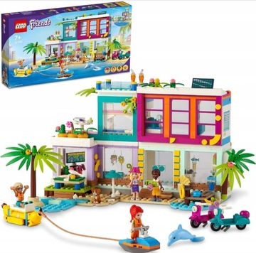 LEGO Friends 41709 Wakacyjny domek na plaży