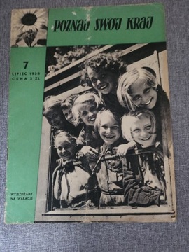 Czasopismo Poznaj Swój Krajlipec 1957