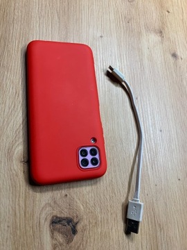 Huawei P40 Lite 6/128 PINK, Różowy. Etui.Kabel USB