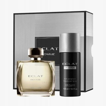 Oriflame ECLAT HOMME EDT Męski Zestaw w pudełku