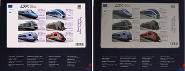 2 X Folder- Tabor kolejowy(cięty i perforowa)