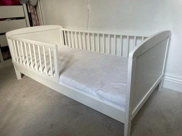 łóżeczko dziecięce tapczanik BARTEK 140x70cm białe
