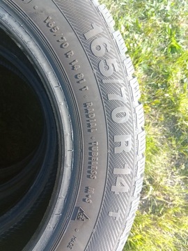 Opony zimowe 4 szt. Barum Polaris 3 165/70 R14 T