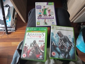 Assassin's Creed I + II + GRATIS / xbox 360 kinect