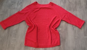 Reserved sweterek czerwony j. Nowy