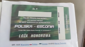 Polska-Estonia 2002 zaproszenie 