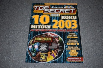 Czasopismo Magazyn Top Secret 2002 2003 Wznowienie