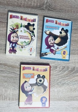 Masza i Niedźwiedź płyty DVD (3 płyty)