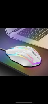 Mysz Kolorowe oświetlenie Gaming
