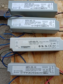 Zasilacze LED GPV/LPV 60-12  5A