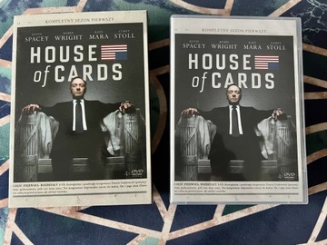 House of Cards sezon 1 pierwszy cały DVD serial