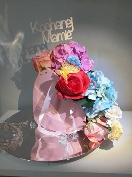 Nowość Serce prezent DZIEŃ MAMY Glamour kwiaty