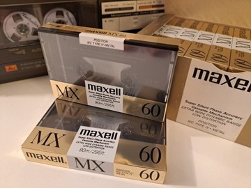 Kaseta magnetofonowa Maxell MX Metal 60