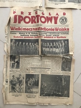 Przegląd sportowy 1935/1936/1937 r.
