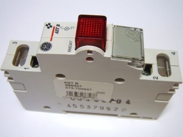 Lampka kontrolna z czerwonym kloszem AST B 666347
