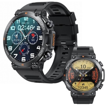 Zegarek Smartwatch męski Gravity GT7-1 PRO Czarny