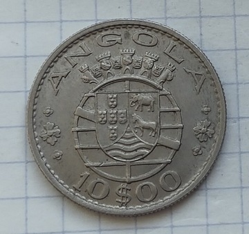 (324) Angola 10 eskudo 1969