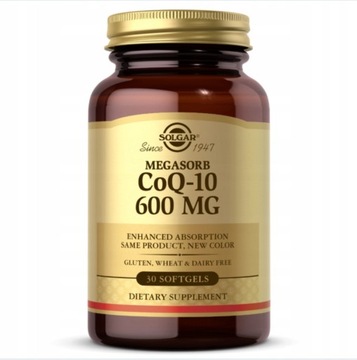  Solgar Megasorb CoQ-10 600 mg koenzym 30 szt.