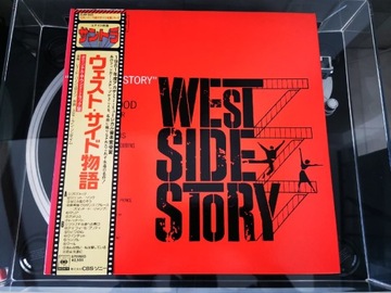 WEST SIDE STORY JAPAN GATEFOLD LP OBI 1977