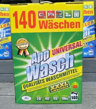 Proszek do prania uniwersalny App Wasch 10 kg