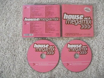 HOUSE MEGAMIX VOL.8 ,2x CD, płyty jak nowe