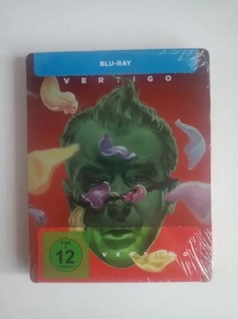 Vertigo - Bluray - Nowy, w folia - steelbook 
