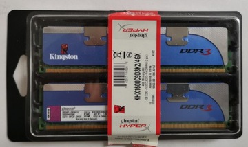 Pamięć Kingston HyperX DDR3 4GB ( 2x2)1600 CL9