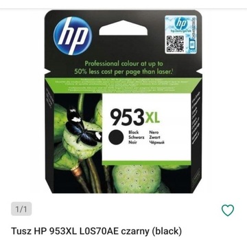 Tusz hp 953 xl  czarny