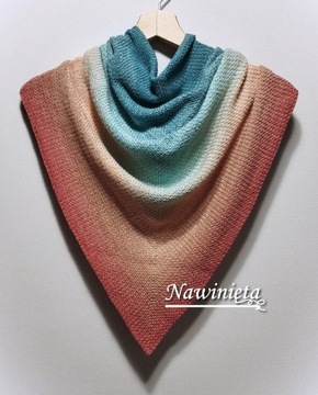 Chusta Mech Lato - BAMBUS - Handmade Shawl