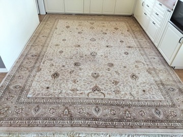 Przepiękny wełniany dywan Indie Sarouck 300x400cm